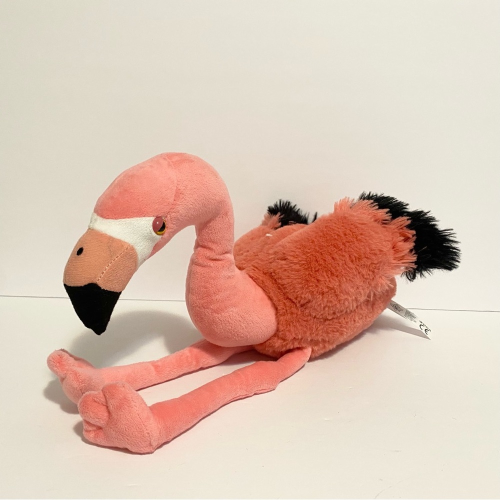 The Petting Zoo Flamingo Plush 15” Stuffed Animal Toy Pink Bird Kids Stuffie